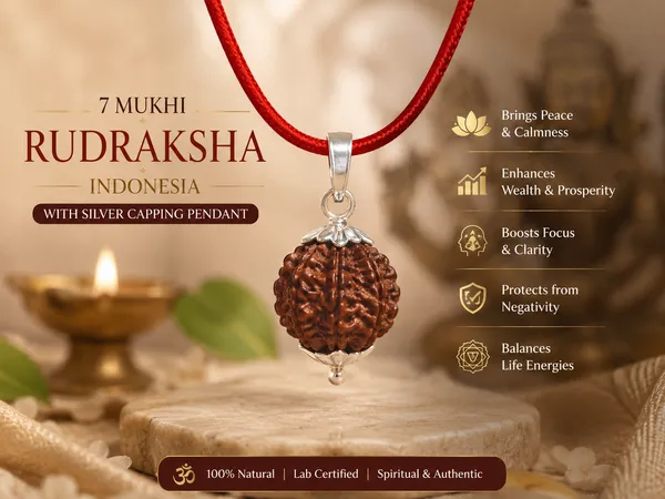 Quinara_7_Mukhi_Indonesia_Rudraksha_Pendant_–_Natural_Indonesian_Rudraksha_with_Silver_Capping