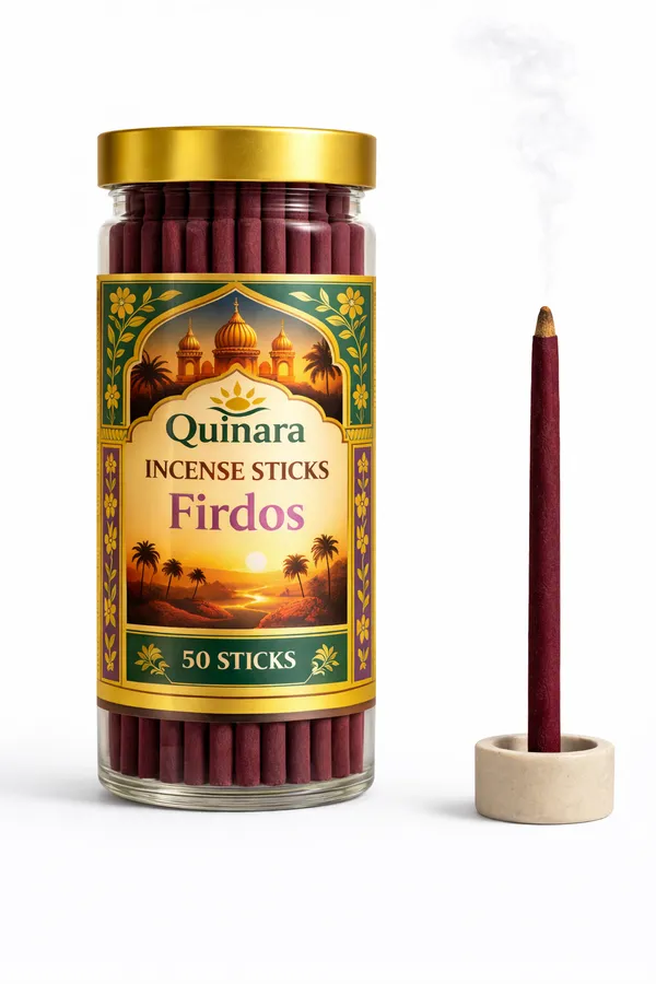 Quinara_Bambooless_Firdos_Incense_Sticks_(50_Sticks)_–_Premium_Charcoal_&_Bamboo_Free_Dhoop_Sticks_|_Long_Lasting_40_Min_Burn_|_Rich_Oriental_Fragrance_for_Home,_Pooja_&_Meditation