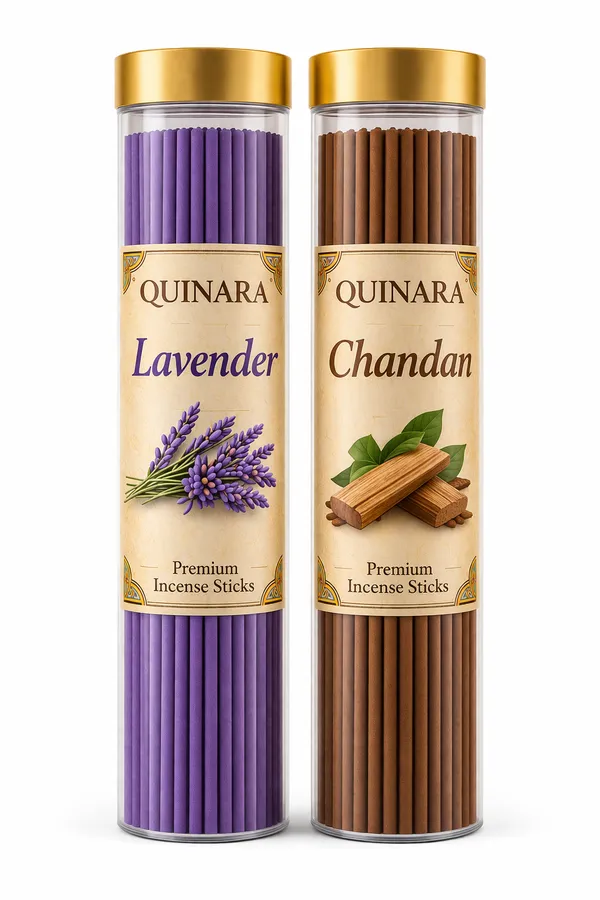 Quinara_Lavender_&_Chandan_Agarbatti_Sticks_Combo_(80_Sticks_Each)_|_Premium_Long-Lasting_Aroma