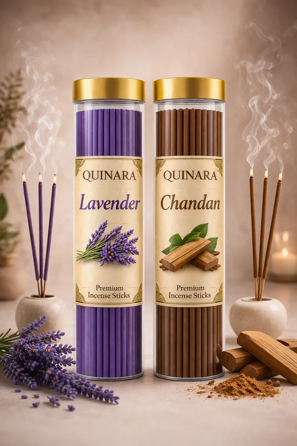 Quinara_Lavender_&_Chandan_Agarbatti_Sticks_Combo_(80_Sticks_Each)_|_Premium_Long-Lasting_Aroma