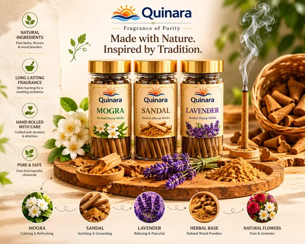 Quinara_Premium_Herbal_Dhoop_Sticks_Gift_Combo_Pack_|_Mogra,_Sandal_&_Lavender_|_50_Sticks_Each_Jar_|_Free_Wooden_Holder_&_Jute_Bag_Included_|_Long_Lasting_Natural_Fragrance