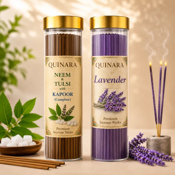 Quinara_Premium_Incense_Stick_Combo-80_Sticks_Each_Box_–_Neem_Tulsi_Kapoor_&_Lavender_Agarbatti_|_Pack_of_2_|_Natural_Long_Lasting_Fragrance_for_Pooja,_Meditation_&_Home
