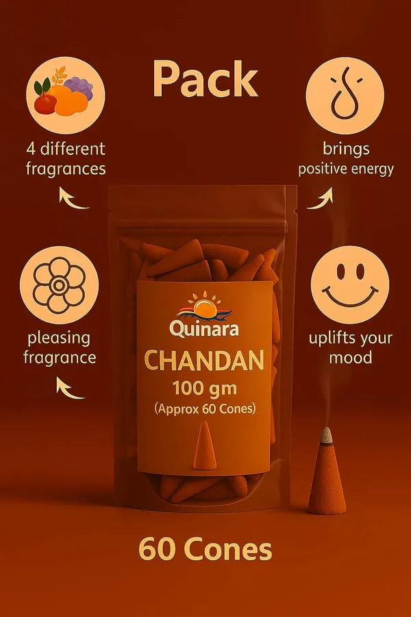 Multicolor_Premium_Dhoop_Cones_Pack,_Rose,_Lavender,_Sandal,_Mogra_Fragrances,_Natural_Herbs_Blend,_100G_Each,_Pack_Of_4,_Traditional_Indian_Incense_For_Meditation_And_Worship