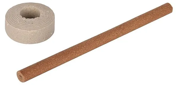 Bambooless_Guggal_Incense_Dhoop_Sticks_With_Free_Ceramic_Holder_&_Jar,_Traditional_Indian_Herbal,_Premium_Rose_Fragrance,_Decorative_Jar,_50_Sticks