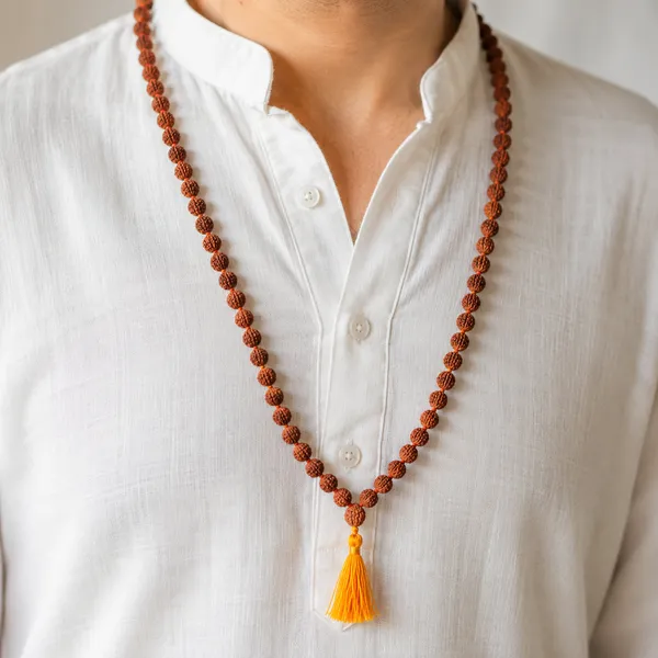 5_Mukhi_Rudraksha_Mala_(108+1_Beads)_–_Original_Rudraksha_Jaap_Mala_|_Lab_Tested_Certificate_|_Spiritually_Energized_|_For_Meditation,_Mantra_Chanting_&_Daily_Wear