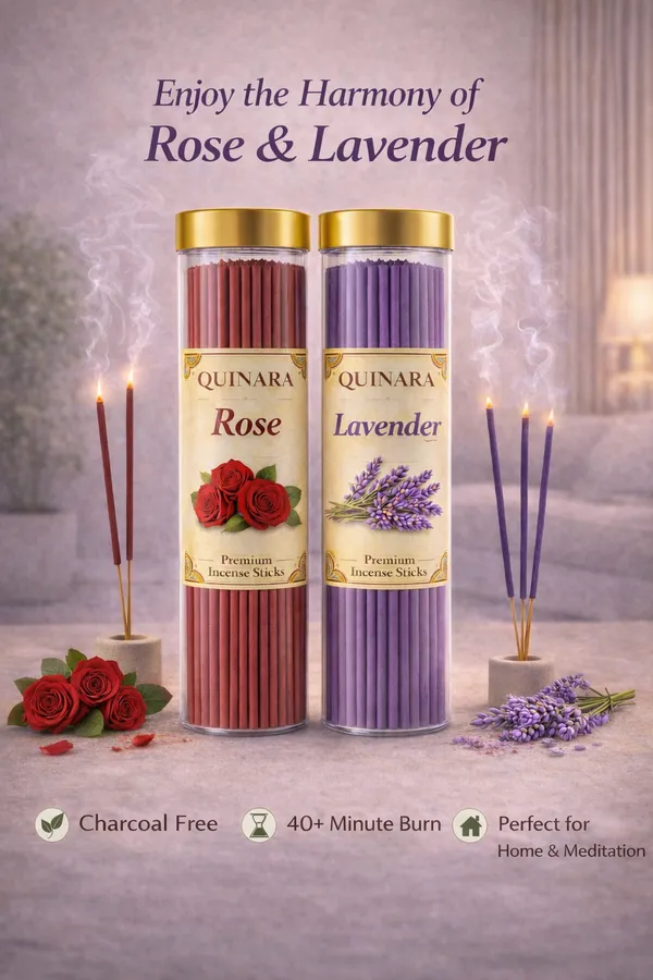 Quinara_Premium_Agarbatti_Sticks_Combo_Lavender_&_Rose_I_Pack_of_2_|_80_+_80_Sticks__|_Long-Lasting_Floral_Aroma_for_Pooja,_Meditation_&_Home_Fragrance
