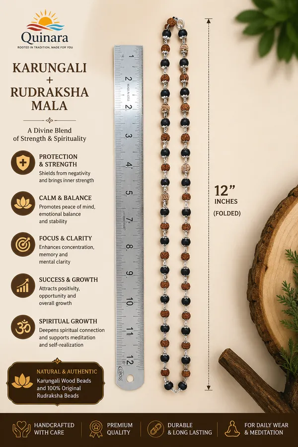 Premium_Karungali_+_5_Mukhi_Rudraksha_Mala_with_Silver_Capping_|_Natural_Ebony_Wood_Necklace_|_Spiritual_Protection,_Positive_Energy_&_Meditation_Mala_|_Handcrafted_for_Men_&_Women