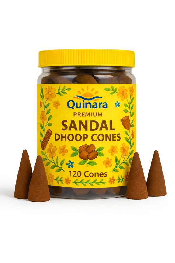 Multicolor_Premium_Dhoop_Cones_For_Pooja_|_240_Cones_I_Fragrances_Sandal_(Chandan)_|_Long_Lasting_Fragrance_For_Meditation,_Prayer,_Yoga,_Home_&_Office_|_Natural_Herbal_Incense_Cones_Sandal_(Chandan)|Combo