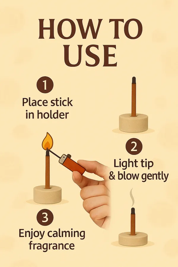 Bambooless_Chandan_Incense_Dhoop_Sticks_With_Free_Ceramic_Holder_&_Jar,_Traditional_Indian_Herbal,_Premium_Chandan_Fragrance,_Decorative_Jar,_50_Sticks