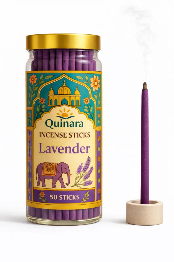 Multicolor_Lavender_Incense_Dhoop_Sticks_With_Free_Ceramic_Holder_&_Jar,_Traditional_Indian_Herbal,_Premium_Lavender_Fragrance,_Decorative_Jar,_50_Sticks