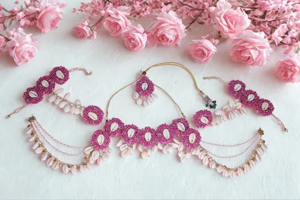 Pink_Zara_Bridal_Set_With_Haathphool