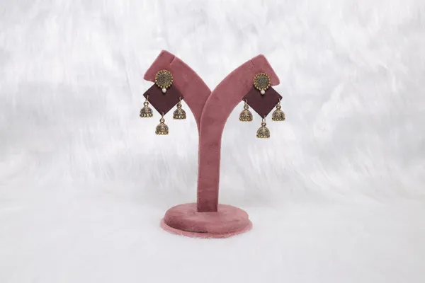 Brown_Lipi_Earring_for_Women