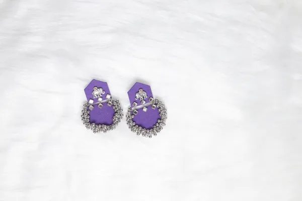 Purple_Dvija_Earring_For_Women