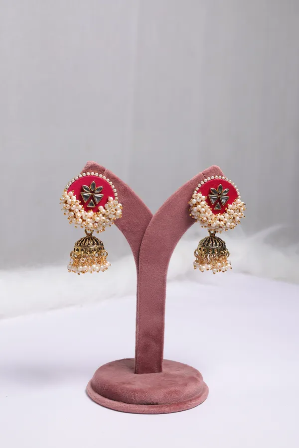 Pink_Prisha_Dangle_Earring_For_Women