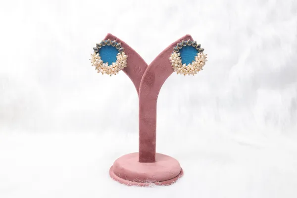 Turquoise_Aavya_Stud_Earring_For_Women