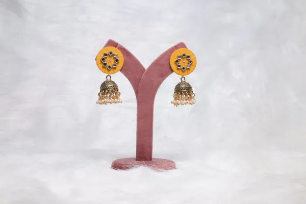 Yellow_Mishti_Dangle_Earring_For_Women