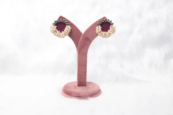 Wine_Aavya_Stud_Earring_For_Women