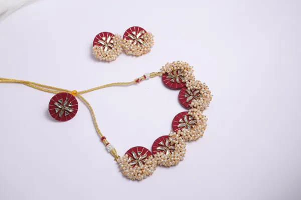 Maroon_Oorja_Choker_Set_For_Women