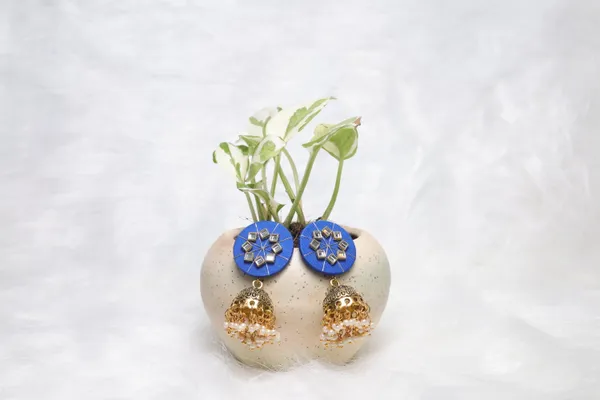 Royal_Blue_Mishti_Dangle_Earring_For_Women