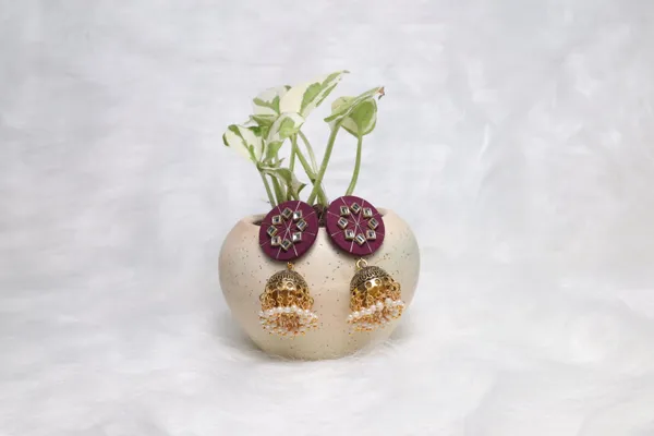 Wine_Mishti_Dangle_Earring_For_Women