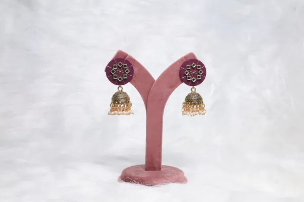 Wine_Mishti_Dangle_Earring_For_Women
