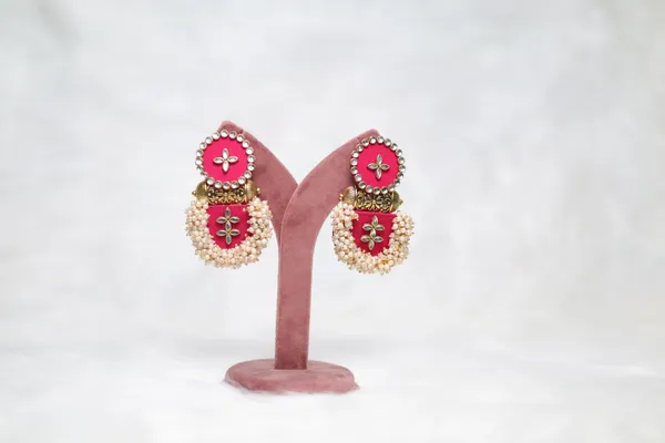 Pink_Umika_Earring_For_Women