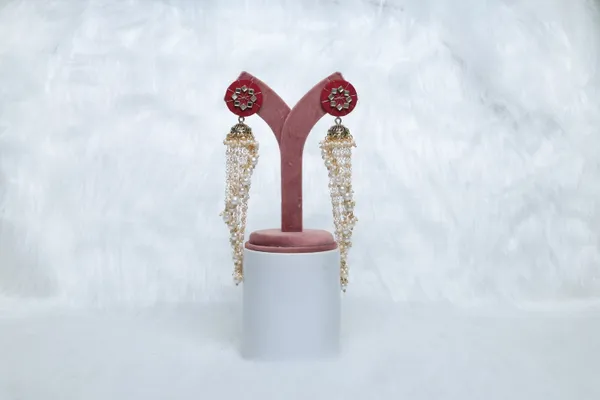 Maroon_Meher_Dangle_Earring_For_Women