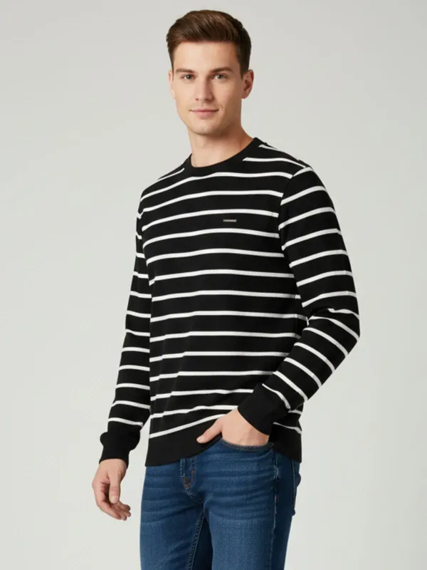 Black_Cotton_Blend_Pre_Winter_Sweatshirt_For_Men