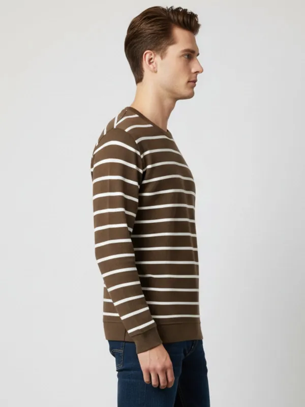 Brown_Cotton_Blend_Pre_Winter_Sweatshirt_For_Men