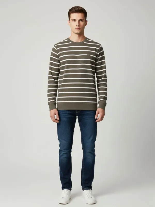 Mouse_Cotton_Blend_Pre_Winter_Sweatshirt_For_Men