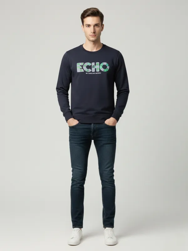 Navy_Cotton_Blend_Pre_Winter_Sweatshirt_For_Men