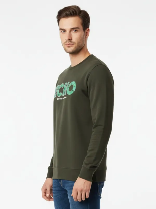 Olive_Cotton_Blend_Pre_Winter_Sweatshirt_For_Men