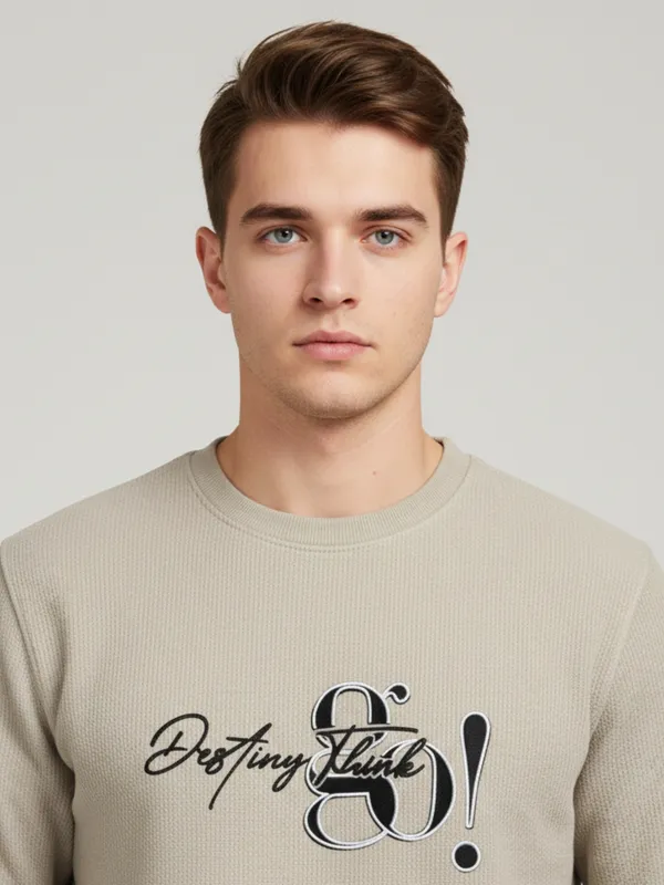 Khaki_Cotton_Blend_Pre_Winter_Sweatshirt_For_Men