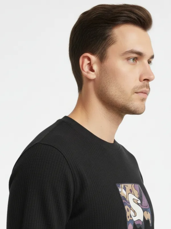 Black_Cotton_Blend_Pre_Winter_Sweatshirt_For_Men