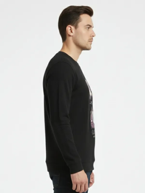 Black_Cotton_Blend_Pre_Winter_Sweatshirt_For_Men