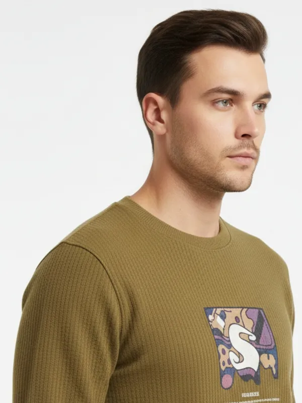 Green_Cotton_Blend_Pre_Winter_Sweatshirt_For_Men
