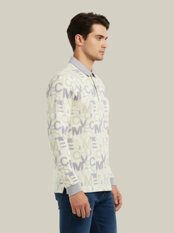 Cream_Cotton_Blend_Pre_Winter_Sweatshirt_For_Men