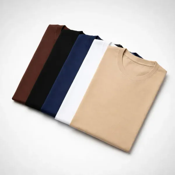 Pack_Of_5_Multicolor_Cotton_Premium_T_Shirt_For_Men