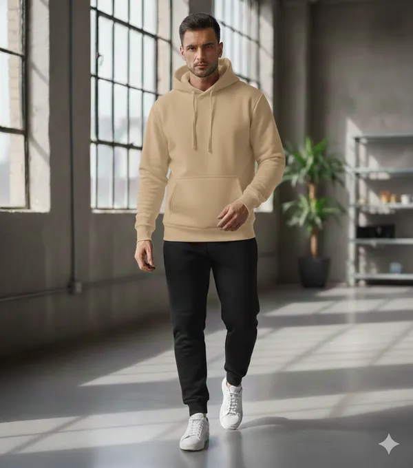 Beige_Premium_Fleece_Track_Suit_For_Women