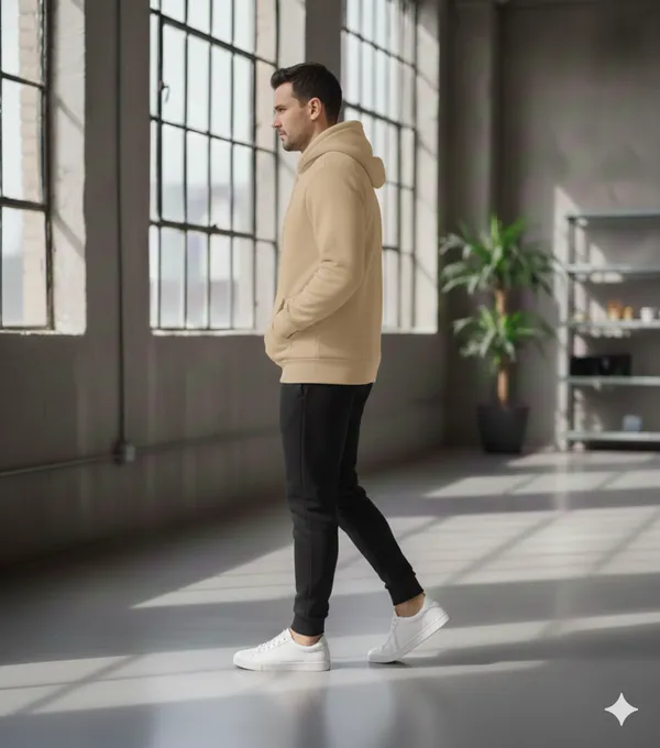 Beige_Premium_Fleece_Track_Suit_For_Women