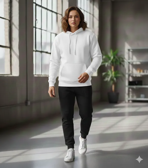White_Premium_Fleece_Track_Suit_For_Women