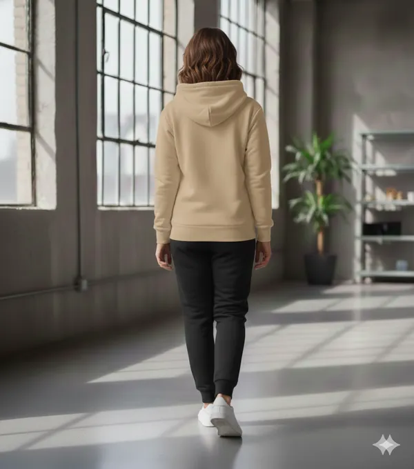 Beige_Premium_Fleece_Track_Suit_For_Women