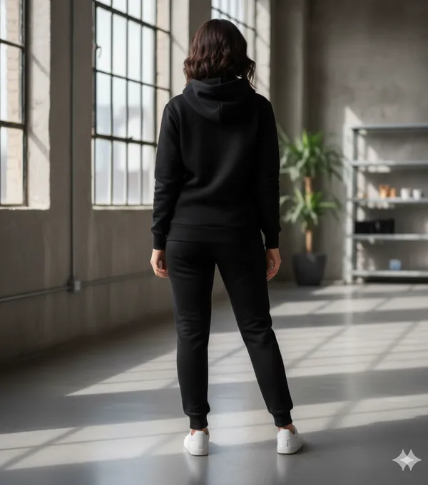 Black_Premium_Fleece_Track_Suit_For_Women