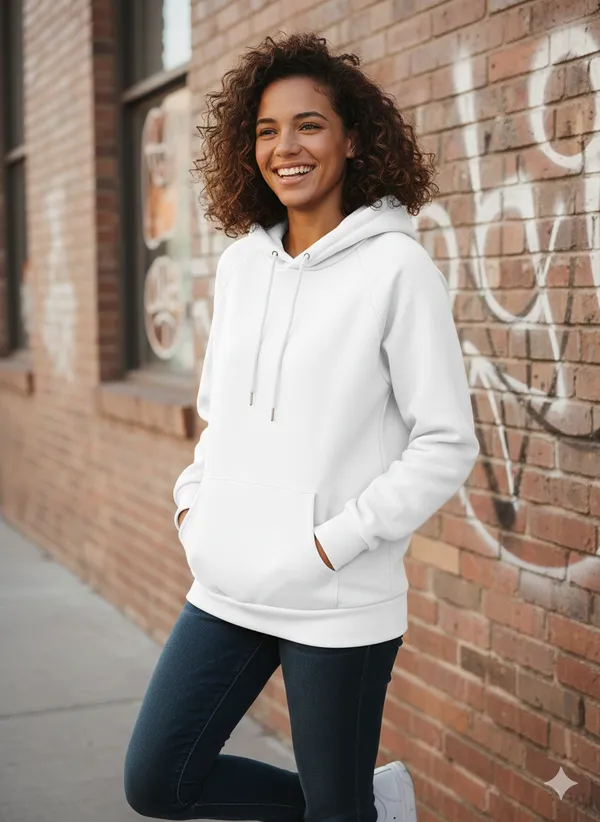 White_Premium_Fleece_Hoodie_For_Women