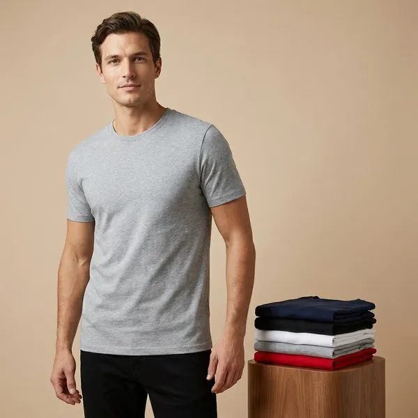Pack_of_5_Multicolor_Cotton_Premium_T_Shirt_For_Men