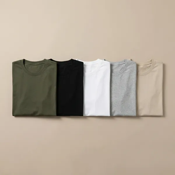 Pack_of_5_Multicolor_Cotton_Premium_T_Shirt_For_Men