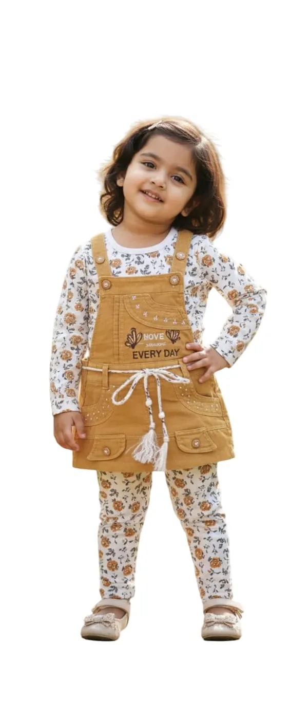 Baby_Girls_Dungaree_And_T_Shirt_Set