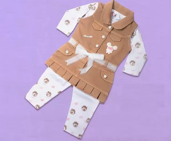 Baby_Girls_Dungaree_And_T_Shirt_Set