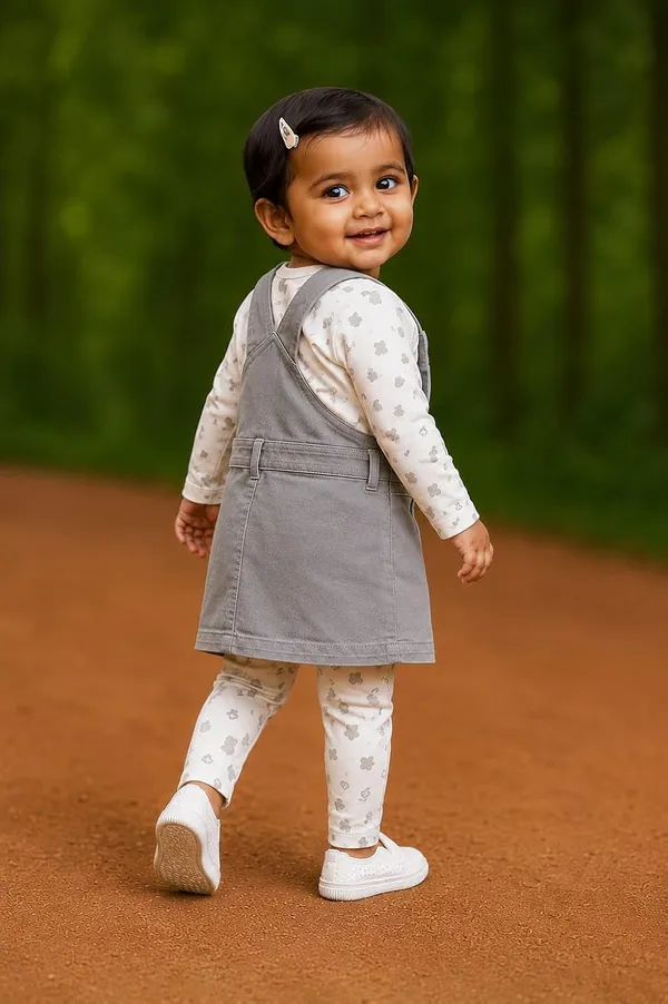 Baby_Girls_Dungaree_And_T_Shirt_Set