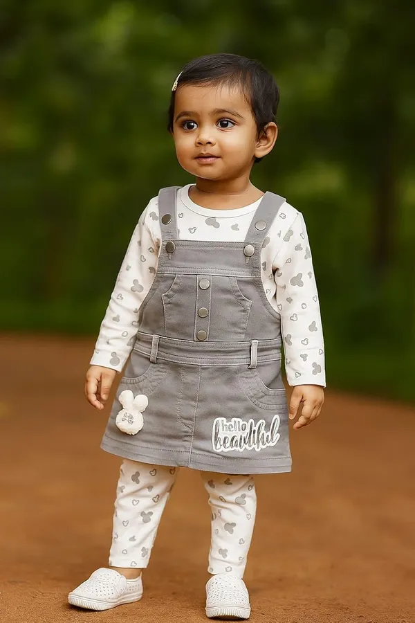Baby_Girls_Dungaree_And_T_Shirt_Set